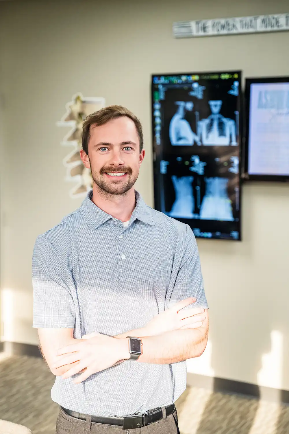 Dr. Britton Goldsmith smiling looking at camera